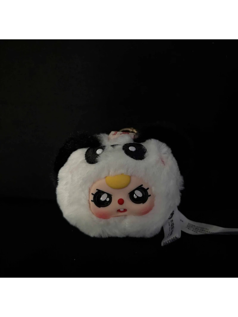 panda plush keychain